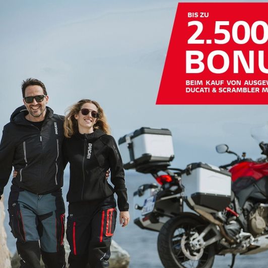 Ducati Sommeraktion wird bis zum 30.09.2024 verlängert!