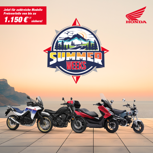 Honda Golden Summer Weeks - noch bis zum 31.10.2024