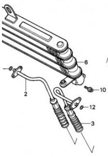Honda, Ölrohr komplett