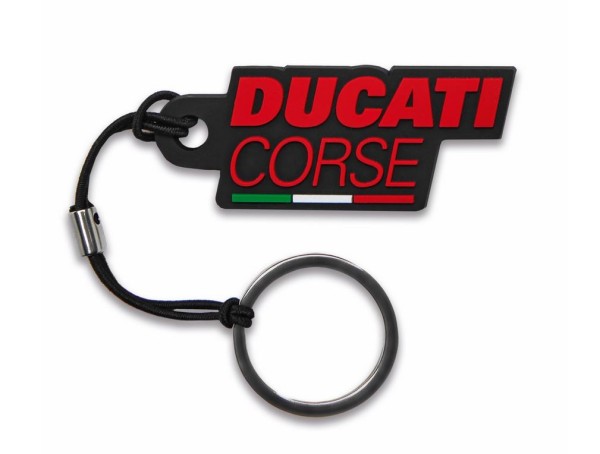 DUCATI CORSE BLACK SCHLÜSSELANHÄNGER