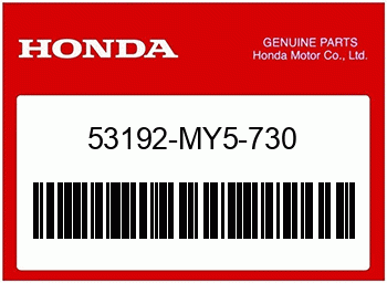 Honda EINSTELLSCHRAUBE, DRAHT, Honda-Teilenummer 53192MY5730