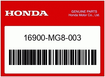 Honda BENZINFILTER KRAFTSTOFF 11MM, 16900MG8003