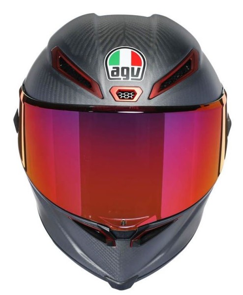 AGV Iridium Red VISIER PISTA GP RR