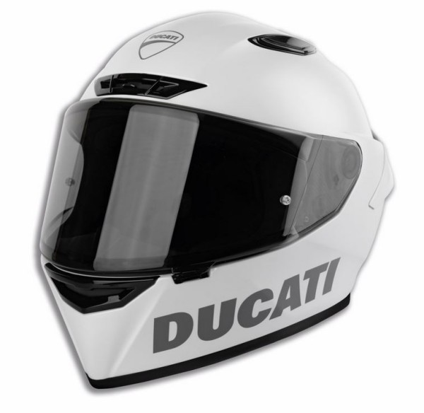 DUCATI INTEGRALHELM LOGO WHITE SUOMY