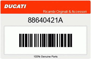 Ducati O-RING 13.5-9.5X2, Ducati-Teilenummer 88640421A