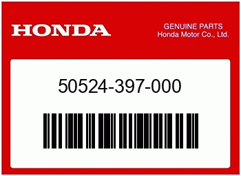 Honda ANSCHLAGGUMMI, STAENDER, Honda-Teilenummer 50524397000