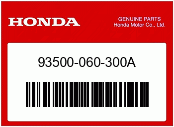 Honda BOLT 6X30,(-06028), Honda-Teilenummer 93500060300A